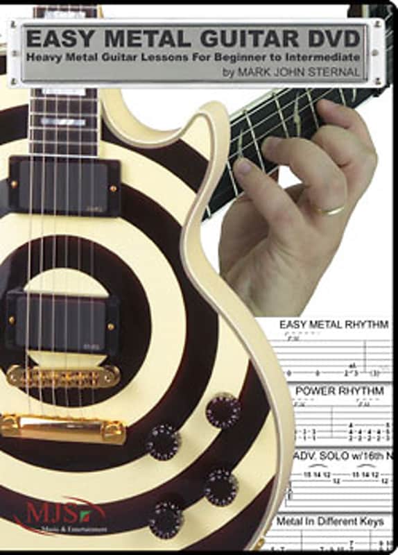 EASY METAL GUITAR DVD Heavy Metal Guitar Lessons For Beginner To Intermediate image 1