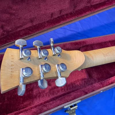 Maybury Guitars Custom Double Cut 2021 - Natural Spalted Birch image 8