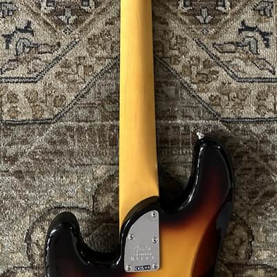 Fender American Ultra Precision Bass in Ultraburst w/ Hard Case & Free Pro Setup image 8