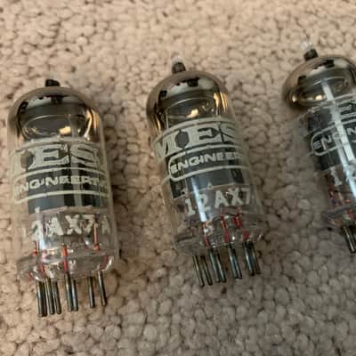 (6) ‘80s Mesa Tungsram 12AX7 (Mesa IIC+ Tubes) - Listing 2 of 2 image 3