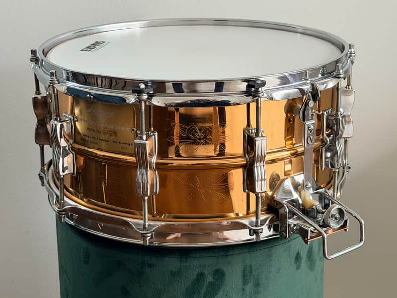 Ludwig 6.5x14" 75th Anniversary Bronze Snare Drum (1984) – Rare Limited Edition #95 of 100 image 1