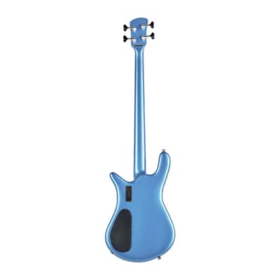 Spector Euro 4 Classic Bass Guitar - Metallic Blue Gloss image 11