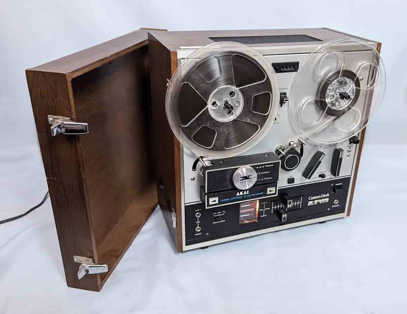 Akai X-200D Three Motor Auto Reverse Reel to Reel Tape Deck (Playback Only) image 1