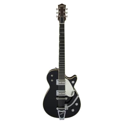 Gretsch G6128T-59 Vintage Select ’59 Duo Jet with Bigsby TV Jones Black image 2