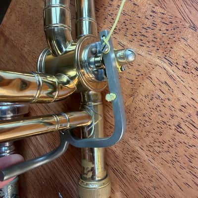 CG Conn Director 50H intermediate F-attachment Trombone 1967 Elkhart Era- Brass image 6