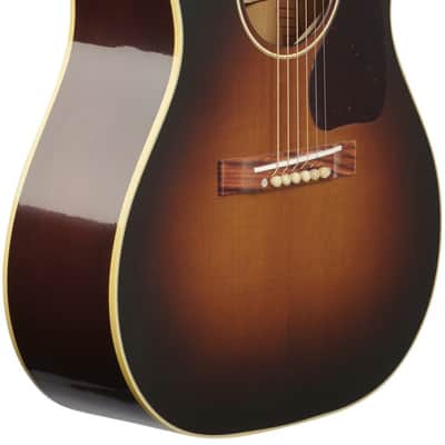 Gibson Custom Shop 1942 Banner LG-2 VOS Acoustic Guitar, Vintage Sunburst image 5