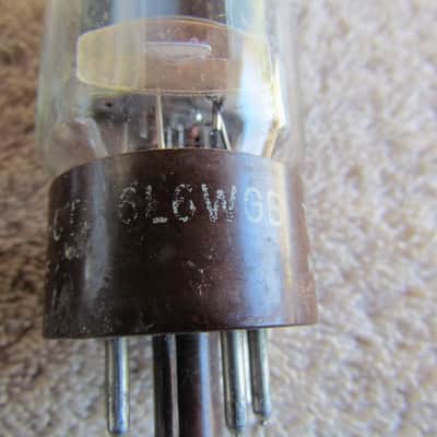 Tung-Sol 5881 (6L6WGB) Tubes Brown Base Made In USA Tung-Sol Tubes 2 Untested Brown Base 5881 Tubes image 4