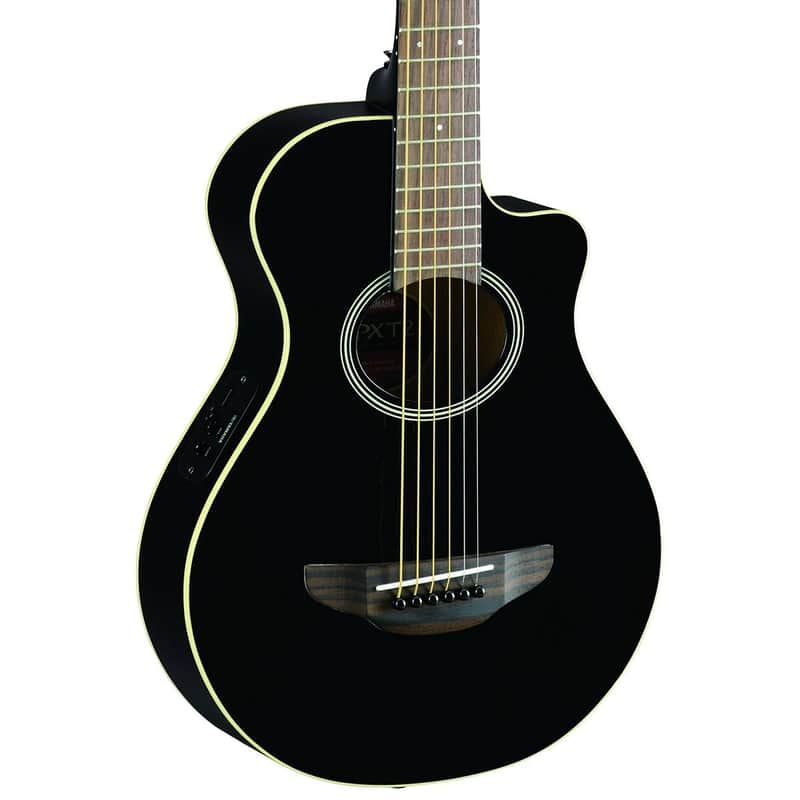 Yamaha APXT2 3/4-Size Travel Acoustic-Electric Guitar (Black) image 1