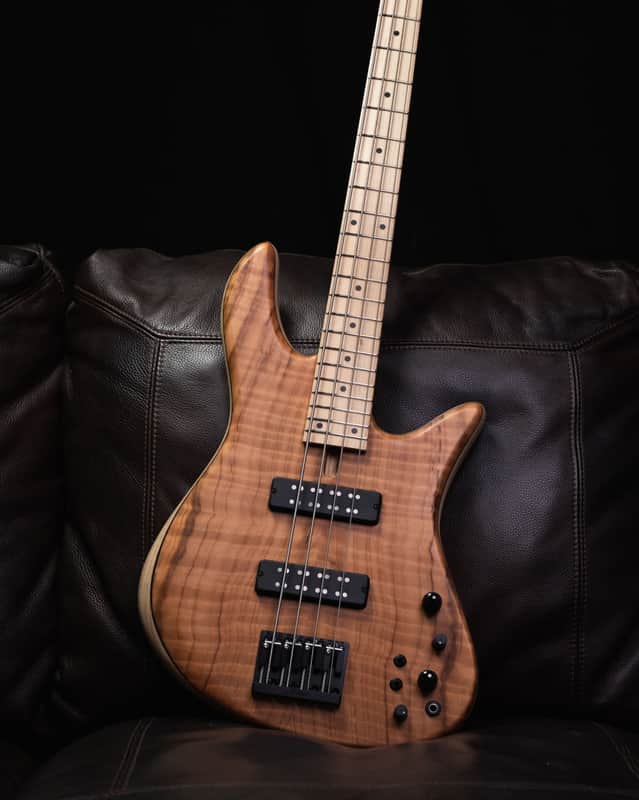 Fodera Emperor 4 Standard Special Figured Redwood 2025 (8,65 Lbs.) image 1