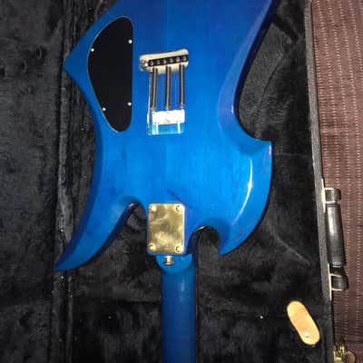 Warmoth Mockingbird Mid 90's - Transblue image 4