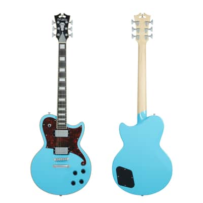 D'Angelico Premier Brandon Niederauer Atlantic Guitar - Sonic Blue w/Gig Bag image 6