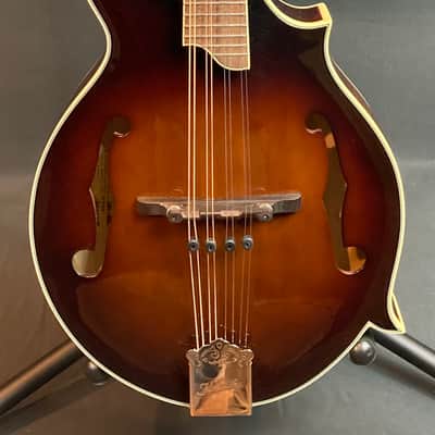 Kentucky KM-805 Artist Series F-Style Mandolin Amber Burst Finish w/ Case image 1
