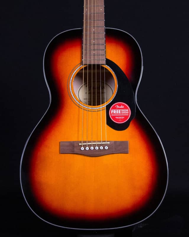 Fender CP-60S Parlor, Walnut FB, Sunburst image 1