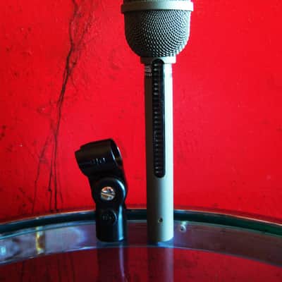 Vintage 1980's Electro-Voice PL11 / RE11 Supercardioid Dynamic Microphone green Low Z w mic clip & case RE10 RE15 image 14
