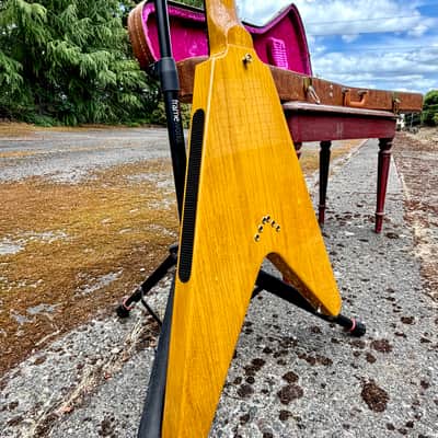Gibson Heritage Reissue Flying V 1982 - Natural image 3