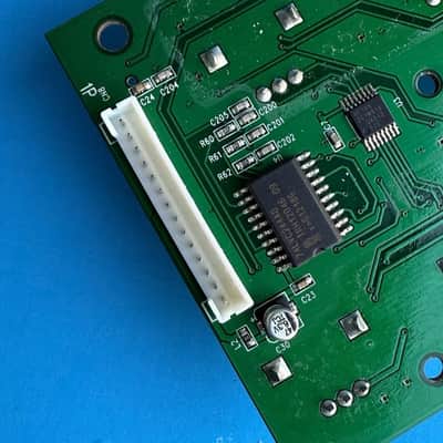 M-AUDIO AXIOM AIR 49 MIDI Controller Part Lighted Control Knob Encoder Board PCB image 6