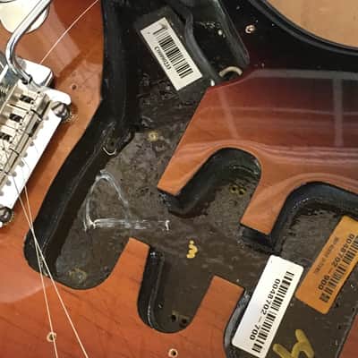 LEFTY! Boutique Custom Warmoth Fender Strat Build Classic Sunburst Tom Delonge Tribute Made in USA 7.4 Lb HSC image 15