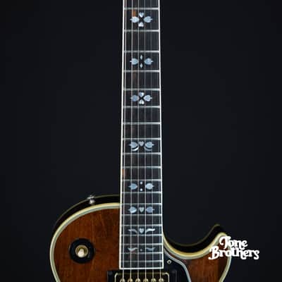 MINTY w/ 2nd Gen Chainsaw Case! 1977 Gibson Les Paul Artisan Walnut image 4