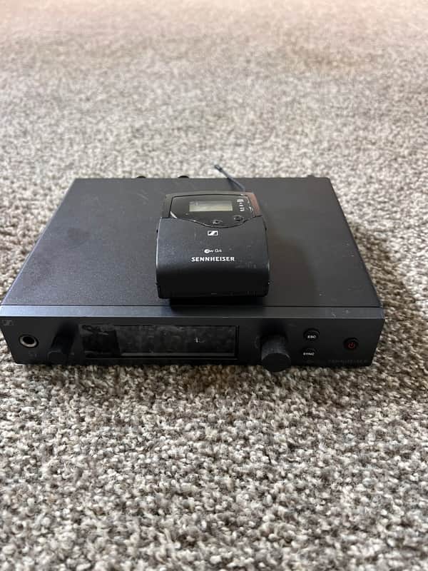 Sennheiser EW IEM G4 Wireless In-Ear Monitoring System (GB Band 606 - 648 MHz) 2018 - Present - White image 1
