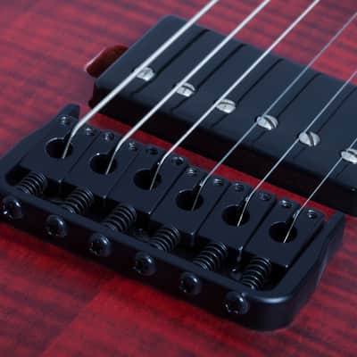 Schecter Sunset-6 Extreme - Scarlet Burst (2571) image 15