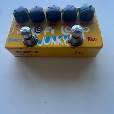 ZVEX Lo-Fi Loop Junky (2004) – Hand-Painted & Signed by Myrold – 1 of 1 (Dated 4/19/04) image 2
