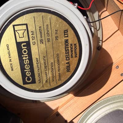 Celestion G12M T1221 October, 1973 Bild 3
