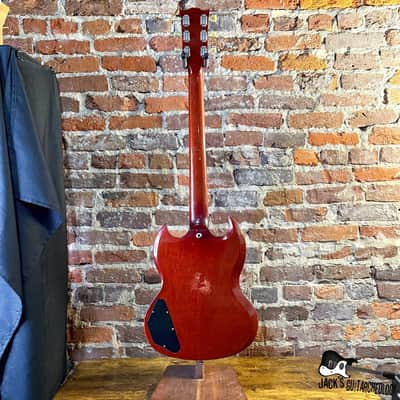 Gibson '61 Les Paul (SG) Tribute Electric Guitar (2013 - Cherry) image 5