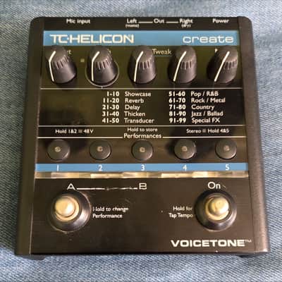 TC Helicon VoiceTone Create | Reverb