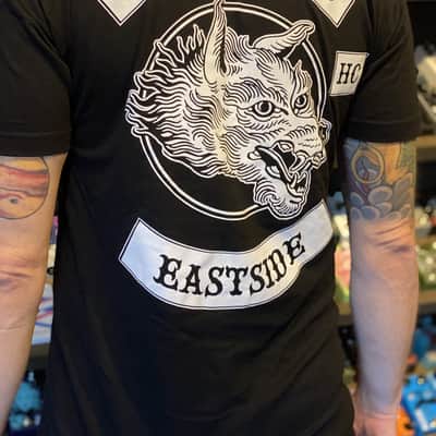 eastside hellhounds hockey moto club t-shirt-XXLarge image 2