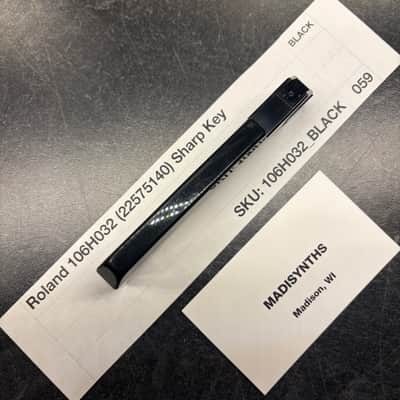 ORIGINAL Roland Replacement SHARP/BLACK Key (106H032) for Juno-6/60/106, Jupiter-6/8, HS-60, SH-101, VK-09, JX-3P