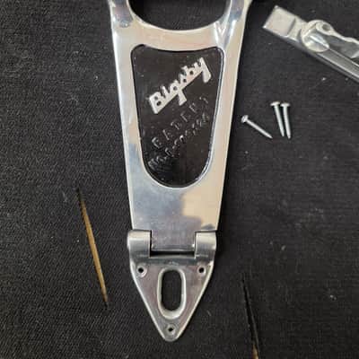 Bigsby B6 Vibrato Tailpiece w Original Floating Bridge 1960s 1970s image 2