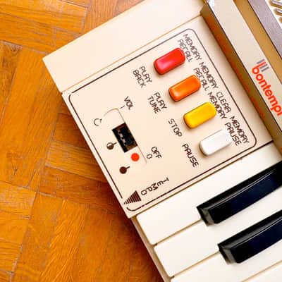 Bontempi Memoplay (Italy, 1981) – Vintage Toy Synth Organ Keys – Original Manual Included – Tested! image 6