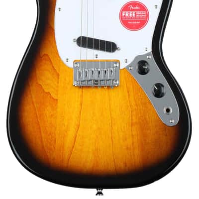 Squier Sonic Mustang Solidbody Electric Guitar - 2-color Sunburst image 2