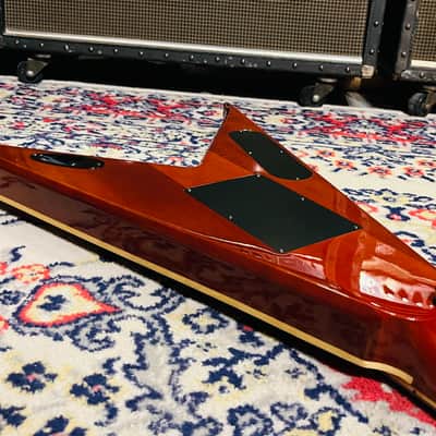 2004 B.C. Rich Exotic Pro JR V - Spalted Maple w/ SKB Flight Case image 20