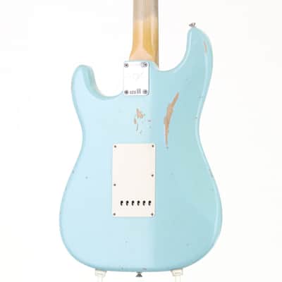 Fender Custom Shop Time Machine Series 1960 Stratocaster Relic Aged Daphne Blue [CZ530518] (06/17) image 5