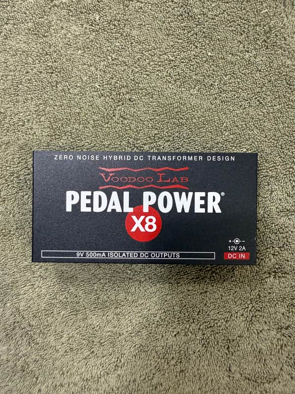 Voodoo Lab Pedal Power X8 2020 - Present - Black image 1