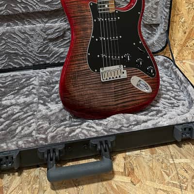 Pre Owned Fender 2022 Limited Edition American Ultra Stratocaster - Umbra Burst, Ebony Inc. Case image 5