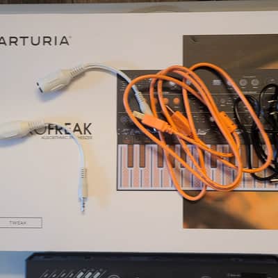 Arturia MicroFreak with box, power supply, Midi adapters, USB cable image 3