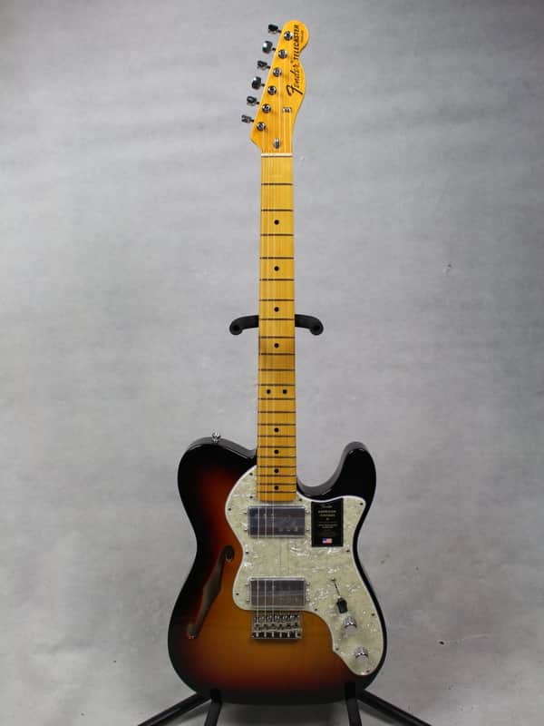 Fender American Vintage II 1972 Thinline Telecaster 3-Color Sunburst w/Case image 1