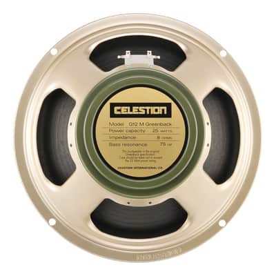Celestion GM12M Greenback 12" Guitar Speaker (Ceramic) - 8 ohm - Open Box image 1