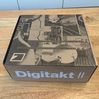 Elektron Digitakt II - with printed manual, limited-edition launch poster, and original packaging image 4