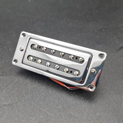 Chrome Mini Humbucker Open Guitar Pickups image 2