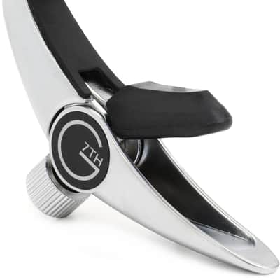 G7th Newport 3-string Partial Guitar Capo - Silver image 1