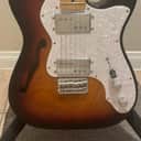 Fender FSR American Vintage '72 Telecaster Thinline 2012 - 2013 - 3-Color Sunburst