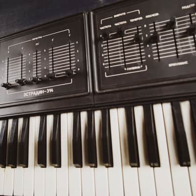 ESTRADIN Solaris ussr analog synthesizer organ rare vintage 314 image 5