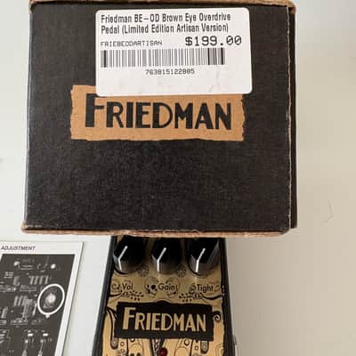 Friedman BE-OD Artisan Edition Overdrive 2010s - Graphic image 4
