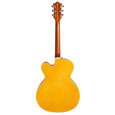 Guild X-175B Manhattan Vibrato Blonde Electric Guitar image 3