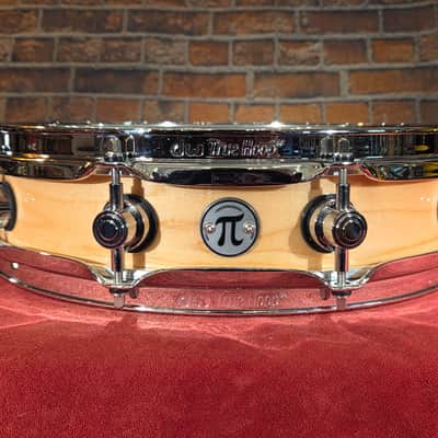 DW Collector's Series Maple Pi 3.14x14" Snare Drum Natural image 4