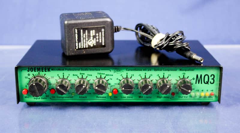 Joemeek MQ3 MicroMeek Mic Pre / EQ/ Compressor | Reverb