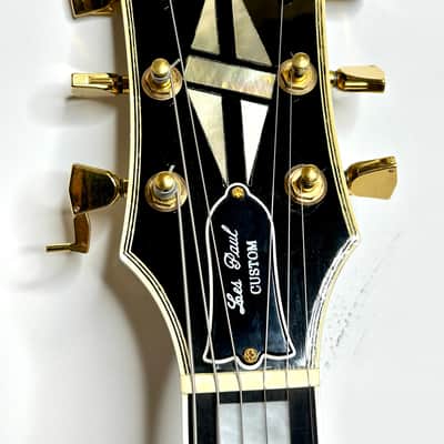 1984 Gibson Les Paul Custom "Black Beauty" w/Added Middle Pickup- Ebony image 12